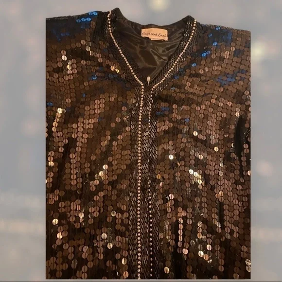 beautiful Sequence blazer jacket vintage - Picture 2 of 4